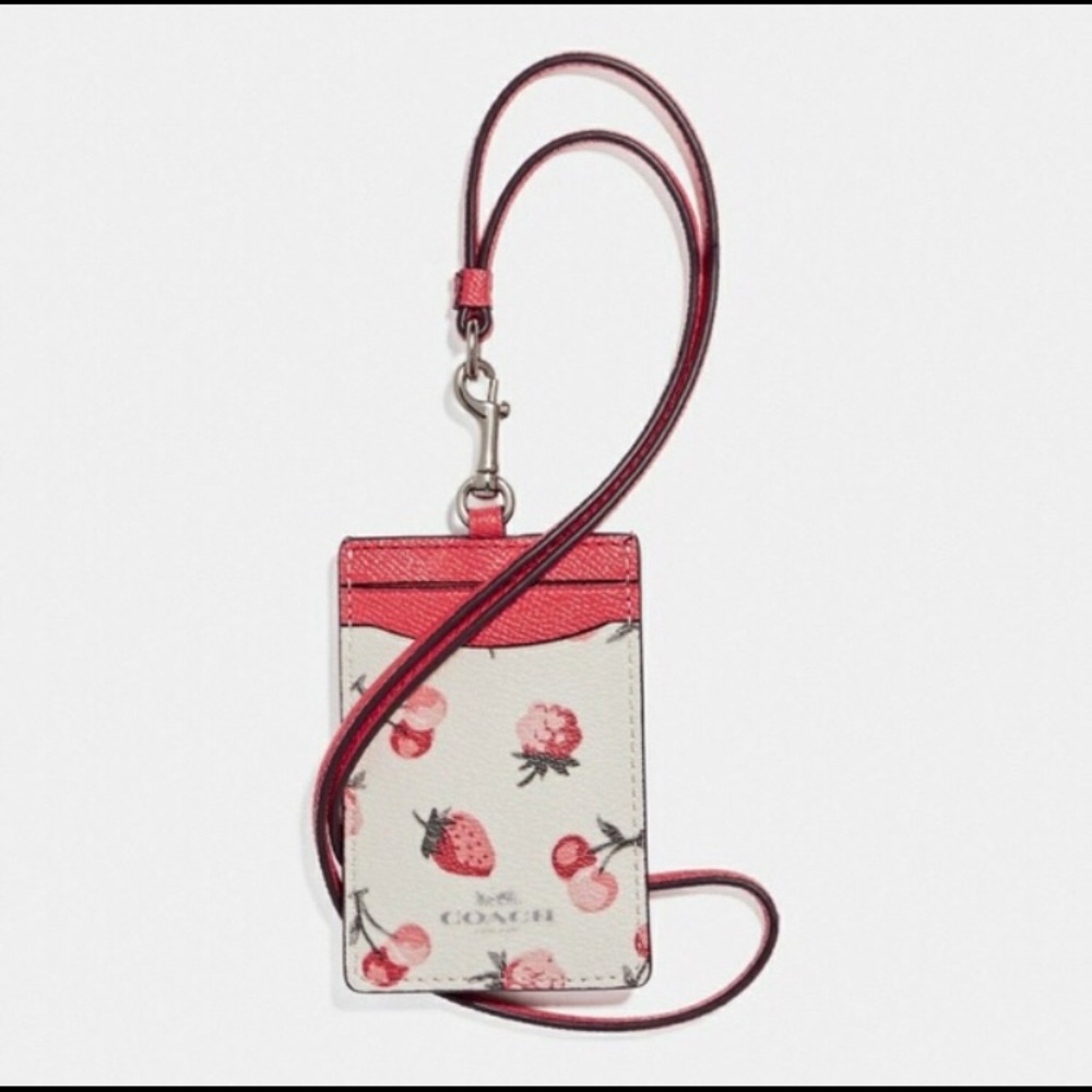 NWT Coach travel lanyard